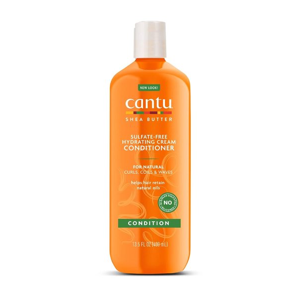 Cantu Shea Butter Cleansing Shampoo + Hydrating Conditioner 13.5 Fl Oz (Pack of 2)
