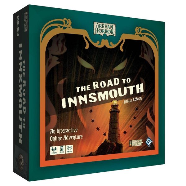 The Road to Innsmouth Deluxe Edition Interactive Puzzle Game | Strategy Game | Escape Game for Adults and Teens | Ages 14+ | 1-4 Players | Average Playtime 90-120 Minutes | Made by Hourglass Escapes