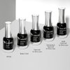 VENALISA Tempered Gel Top coat, No Wipe Long-Lasting High Gloss Shiny Top coat, Soak Off U V Lamp Clear Gel Nail Polish
