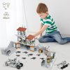 Sitodier Military Base Building Toy for Boys, 489 pcs Army Defence Base Guard Tower Station Building Blocks Set for Kids 6 7 8 9 10 12 14 Years with Mini Weapons & War Accessories