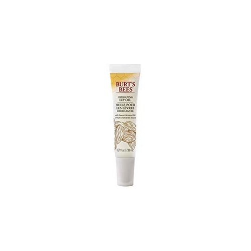 Burt's Bees 100% Natural Hydrating Lip Oil with Sweet Almond Oil, 1 Tube (Pack of 4)