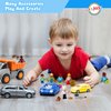 Playkidiz 8 Toy Figures & Playsets, 2 Inch Play Peoples Set, Early Development Family Figurines for Kids, Pretend Play Toys for Children 3+ (23Pcs)