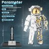 blast orby Space Astronaut Building Block Set, 966 Pcs Astronaut Building Set for Adults, Space Building Kit Toys Gifts for Kids 8-14 with Display Stand