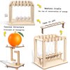 CYAZOO 2in1 3D Wooden Puzzle Set-Scientific Experiment Assembly Kits Stress Relief Educational STEM Model for Kids Adults-Unique Gift for Kids Teens Friends(2PCS：Newtons Cradle &Tension Structure)