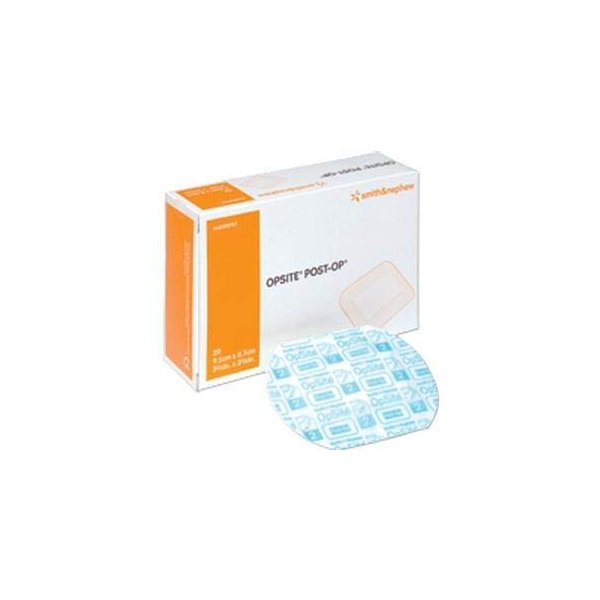 6487141 PT# 66000708 Dressing Opsite Post-Op 2-1/2x2" Film Abs Nadh 100/Bx Made by Smith & Nephew Wound Care