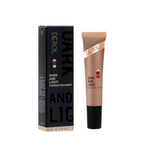 Foundation Mixer,Foundation Adjusting Drops,Color Adjusting Mixer Suitable for Liquid Foundation Mix to Match Your Unique Skin Tone ((02# Dark))