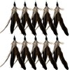 CATDABIR Cat Feather Toys Refills Da Bird Cat Toy, 10 PCS Natural Feather Da Bird Refills, Cat Wand Replacement Feathers for Cat Toys
