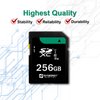 Synergy Digital 256GB, SDXC UHS-I Camera Memory Card, Compatible with OM System Tough TG-7 Digital Camera - Class 10, U3, 100MB/s, 300 Series