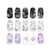 KADS Nail Art Stamping plate Marble Nail Template Nail Art Design Tool Nail DIY Design Image Plate (FA056)