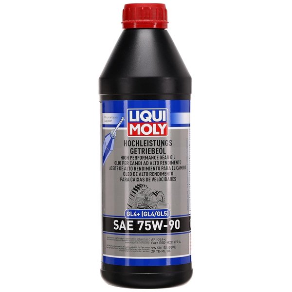 Liqui Moly High Performance Gear Oil (GL4+) SAE 75W-90 | 1 L | Gear Oil | Hydraulic Oil | SKU: 20012