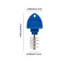 Beer Plugs Tap Brush,30 Pack Beer Faucet Tap Cleaning Plug Brush for Draft Beer Faucet Cap (Blue)
