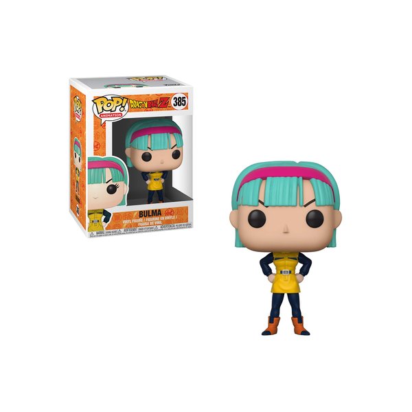 Funko Pop Animation: Dragonball Z - Bulma (Yellow Outfit) Collectible Figure, Multicolor