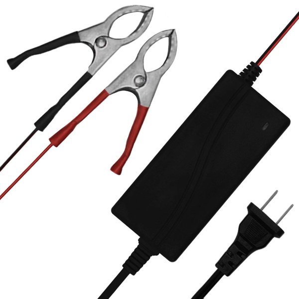 Mighty Max Battery 12 Volt 1 Amp SLA Battery Charger and Maintainer