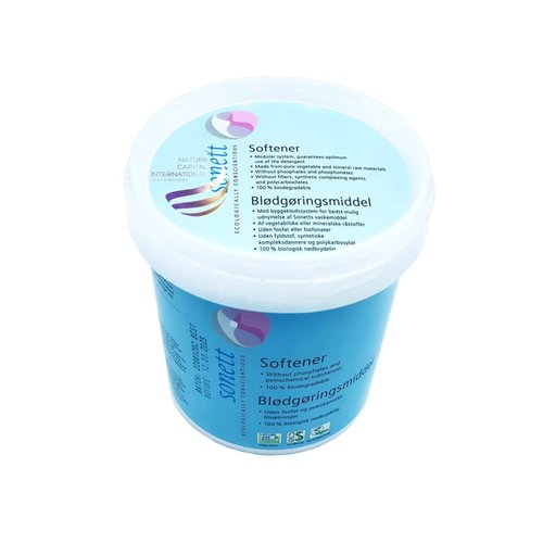 Sonett Organic Laundry Detergent Softener Blodgoringsmiddel (18 oz 500g)