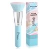 Makeup Brushes Foundation Brush for Liquid Makeup, Flat Top Kabuki Foundation Brush Premium Make up Brushes Liquid Blending Mineral Powder Buffing Stippling Flawless Face Brush Makeup Tools(Blue)