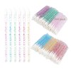 300PCS Glitter Crystal Lip Brush, Disposable Crystal Lip Brushes Tool Kits Lip Gloss Applicators Make Up Brush Lipstick Gloss Wands Makeup Applicators Brushes Applicator tool Makeup Beauty Tool Kits1