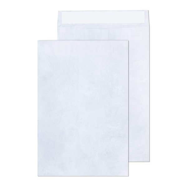 Tyvek Envelopes – 10x13 Mailer Tear Resistant Envelopes Tyvek® Construction & Easy Self Seal Closure –Bright White – Bulk Pack of 50 – 10 x 13 Inch (White, 10x13)