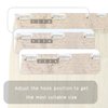 VINBAO Wire Hair Extensions Human Hair Platinum Blonde Wire Hair Extensions Blonde Fishing Line Hair Extensions Adjustable Wire Extensions Blonde Hair Extensions 85g 22inch (wire#60 22in)