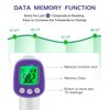 WWDOLL Thermometer for Adults Forehead Infrared Thermometer No Contact - High Caliber Sensor Digital Thermometer with LCD Display for Medical Offices, Hospitals - 4 Batteries Include