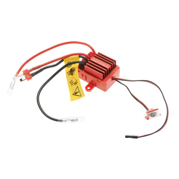 ARRMA Mega 12T Brushed ESC (Red), ARAM1005