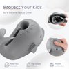 Faucet Cover Bathtub Baby Tub - Bath Spout Cover Baby Bathtub, Faucet Cover Baby Bathtub Silicone Whale for Kids