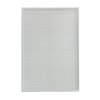 JstDoit Temporary Blinds, Vertical Pleated Blinds No Drilling Self Adhesive Blinds Easy to Install Fits Blinds Window Roller for Bathroom Kitchen Living Room Office Window (White, 60 * 150cm)