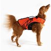 EzyDog DFD X2 Boost Dog Flotation Device - Adjustable Swim Life Jacket Preserver with Reflective Trim - Durable Grab Handle for Safety and Protection (2XS, Red)