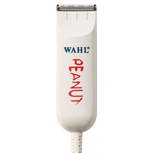 Wahl Professional - Classic White Peanut - Professional Beard Trimmer and Hair Clipper Kit - Adjustable Hair Cutting Tool with 4 Guide Combs