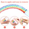 HaiMay 6 Pieces Rainbow Face and Body Painting Pride Rainbow Colors Body Paint Face Paint Makeup Rainbow Stripe Crayon for Gays Pride Day
