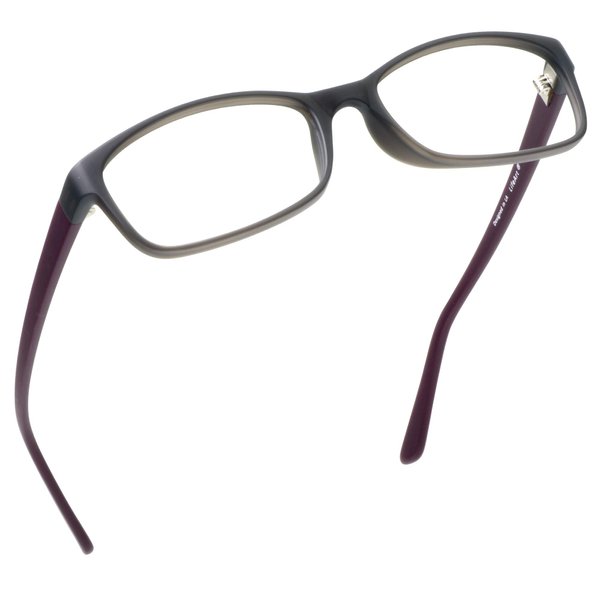 LifeArt Blue Light Blocking Glasses, Anti Eyestrain, Computer Reading Glasses, Gaming Glasses, TV Glasses for Women Men, Anti Glare (Matte Gray, No Magnification)