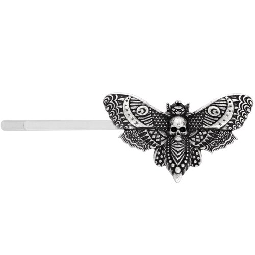 HAQUIL Vintage Insect Hawkmoth Butterfly Hairpin Nordic Animal Hair Clips Goth Jewelry