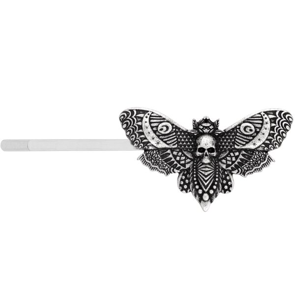 HAQUIL Vintage Insect Hawkmoth Butterfly Hairpin Nordic Animal Hair Clips Goth Jewelry