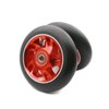 Z-FIRST 2Pcs 100 mm Pro Stunt Scooter Wheels with ABEC 9 Bearings for MGP/Razor/Lucky/Envy/Vokul Pro Scooters Replacement Wheels (Red)