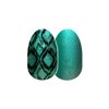Color Street Nail Polish Strips Snake My Day - Green Snakeskin Pattern
