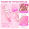 FeiCuiYun Translucent Pink Magic Color Changing Lip Glow Oil, Long Lasting Nourishing Lip Glow Oil Non-sticky Fresh Texture Lip Gloss, (Color Changing Lip Oil, 1 Pcs)