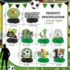 9 Pack Soccer Honeycomb Centerpieces Decorations ONE Birthday Table Topper Sign Decors for Baby Shower First Year Soccer Birthday Gameday Celebration Tailgate Sports Party Supplies