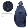 Canyita Wheelchair Poncho, Ultralight Waterproof Wheelchair Rain Cover Raincoat with Hood Wheelchair Rain Poncho for The Elderly Waterproof Raincoat with PVC Layer