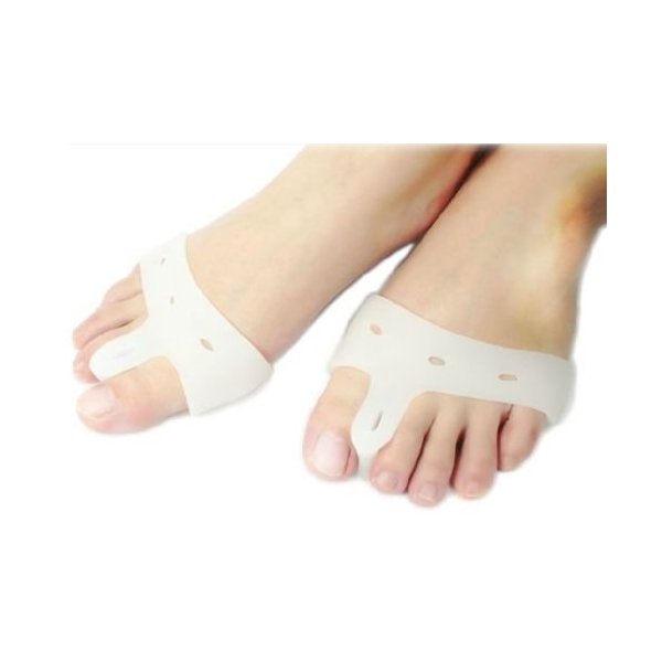 Hobbypower Silicone Toe Hallux Valgus Separators Straighteners Bunion Relief Daytime (Pack of 1 Pair)