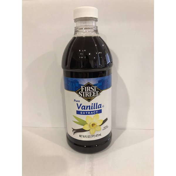 16oz First Street Pure Vanilla Extract, Pack of 1