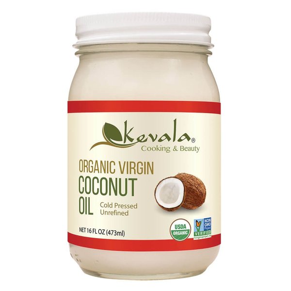 Kevala Organic Raw Coconut Oil, 16 Ounce