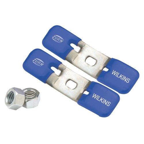 Zurn Wilkins RK34-BVHD 3/4" Ball Valve Repair Handles (Pair), Stainless Steel, Blue, Non-Potable