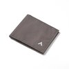 Allett Sport Wallet, Charcoal Grey | Nylon, RFID Blocking, Bifold, Slim, Minimalistic, Front Pocket | Holds 2-10+ Cards | for Men & Women