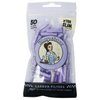 Purple Activated Carbon Filter Tips Xtra Slim 50ct Bag