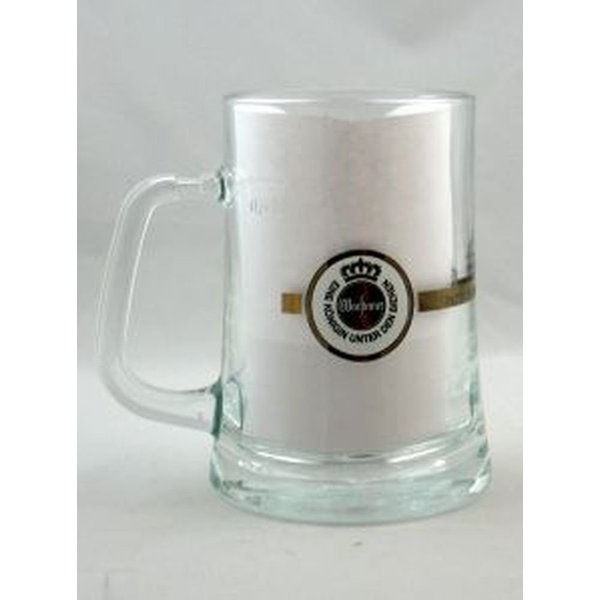 Warsteiner German Beer Mug Glass 0.5L