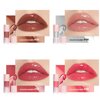 MAEPEOR Glossy Lipgloss Set 4 Colors Non-Sticky Moisturizing Lip Gloss Smooth Hydrating and Long-lasting Nourishing Glossy Lipgloss Kit (Set 02)