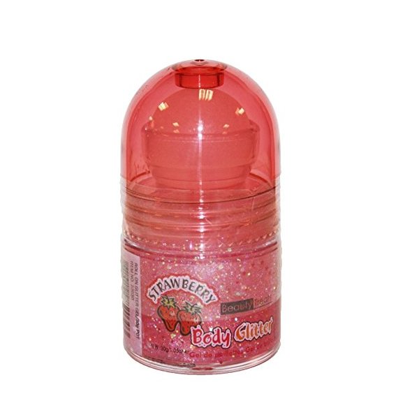 Prestige Biatta Women's Roll on Soft Scented Body Glitter (Strawberry)