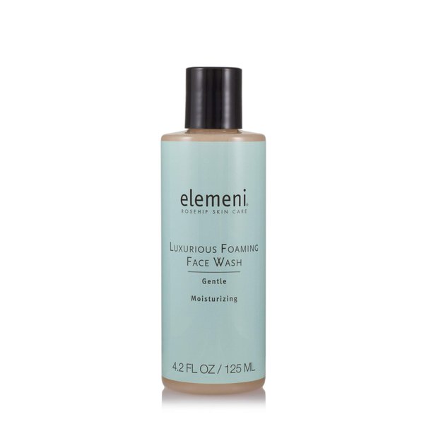 Max Green Alchemy elemeni Luxurious Foaming Face Wash - 4.2 Fl Oz Bottle - Gentle, Facial Cleanser, pH Balanced, Creamy Foam, Removes Dirt and Impurities, Lactic Acid Moisturizes, Vegan