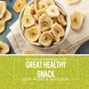Dried Banana Chips Unsweetened Bulk, 1 lb. Dried Bananas, Unsweetened Banana Chips, Dehydrated Bananas, Unsweetened Dried Banana slices, Banana Crisps. All Natural, Non-GMO, 16 oz.