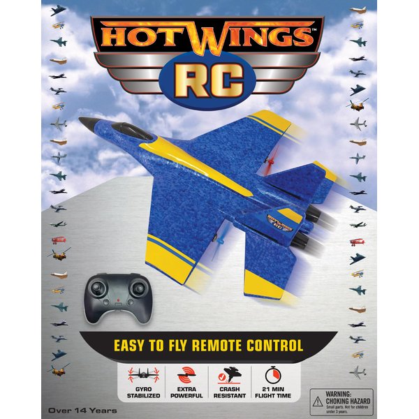 Hot Wings RC Gyro Stabilized Easy to Fly Plane in Aviation Museums Nationwide