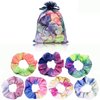 Scrunchies Satin Elastics Hair Ties Cute Bachelorette Soft Scrunchy Hair Bands Hair Styling Accessories Party Favors for Wedding Parties Bridal (Satin Scrunchies)